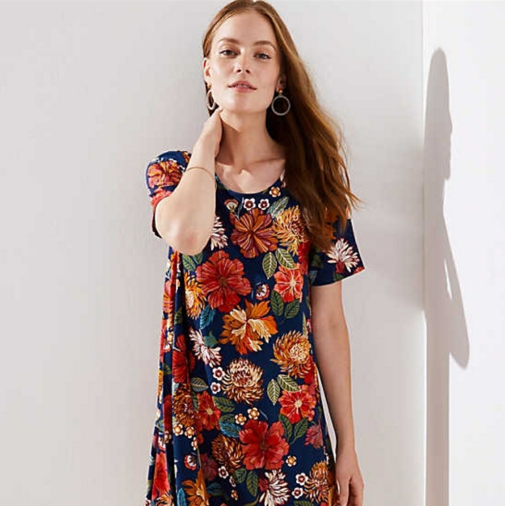 Petite Swing and Trapeze Dress
